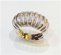 Anello Stocco Gioielli Donna in Oro Diamante PAP-14 - PAP-14